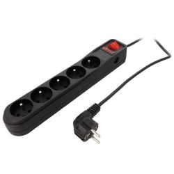 ARC5/50/CZ; Plug socket strip: protective; Sockets: 5; 250VAC; 10A; ARMAC