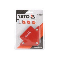 YT-0863; Weld holder; 82x120x13mm; magnetic; 11.5kg; YATO